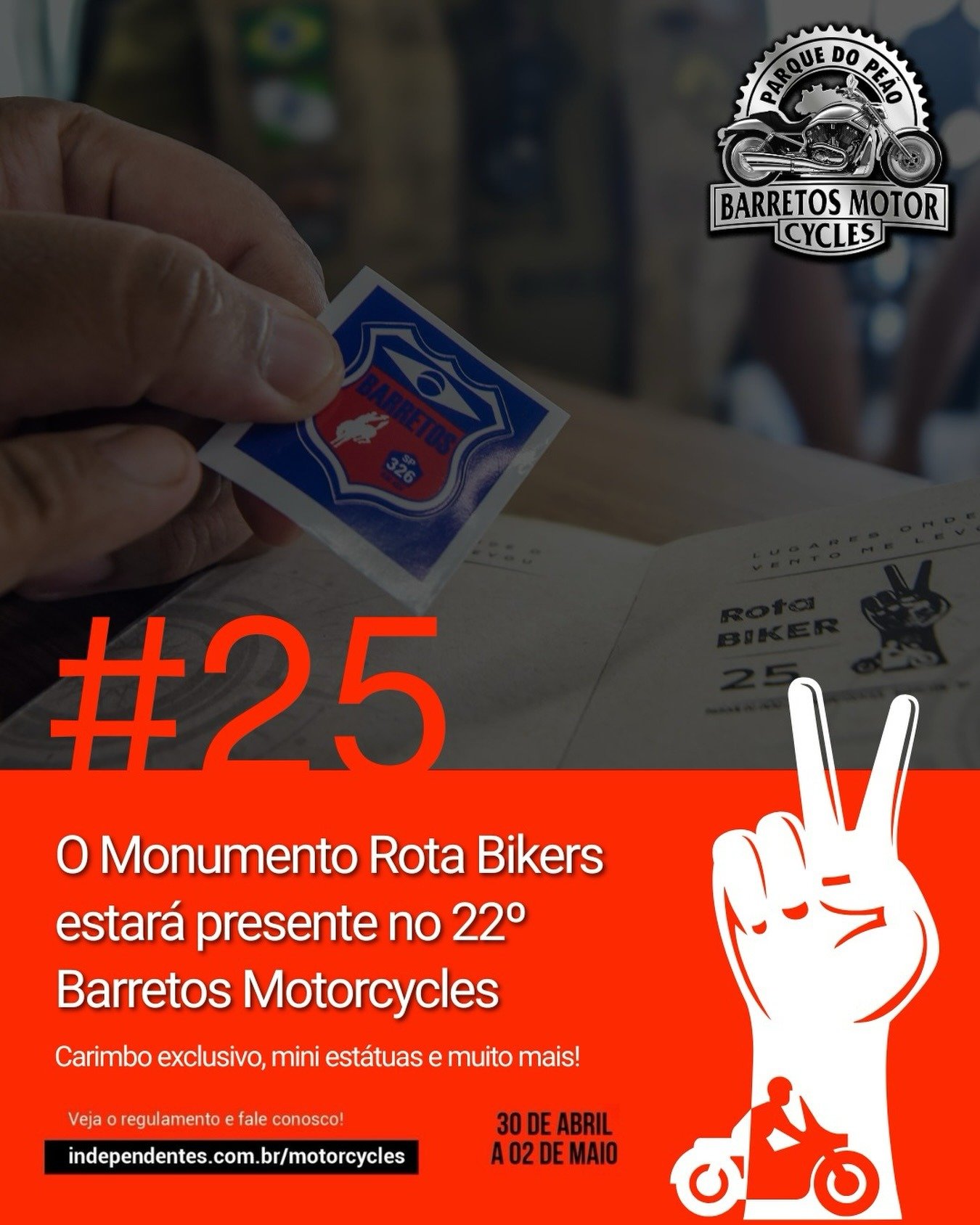 O Monumento Rota Bikers chega com tudo ao 22º Barretos Motorcycles