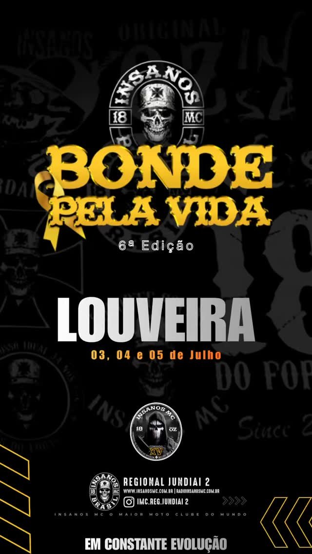 Bonde Pela Vida: a Rota estará presente em Louveira/SP